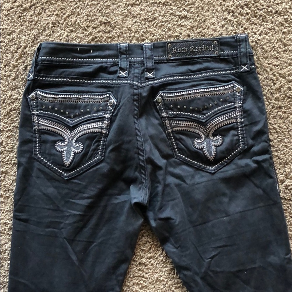 Black Buckle Jeans
